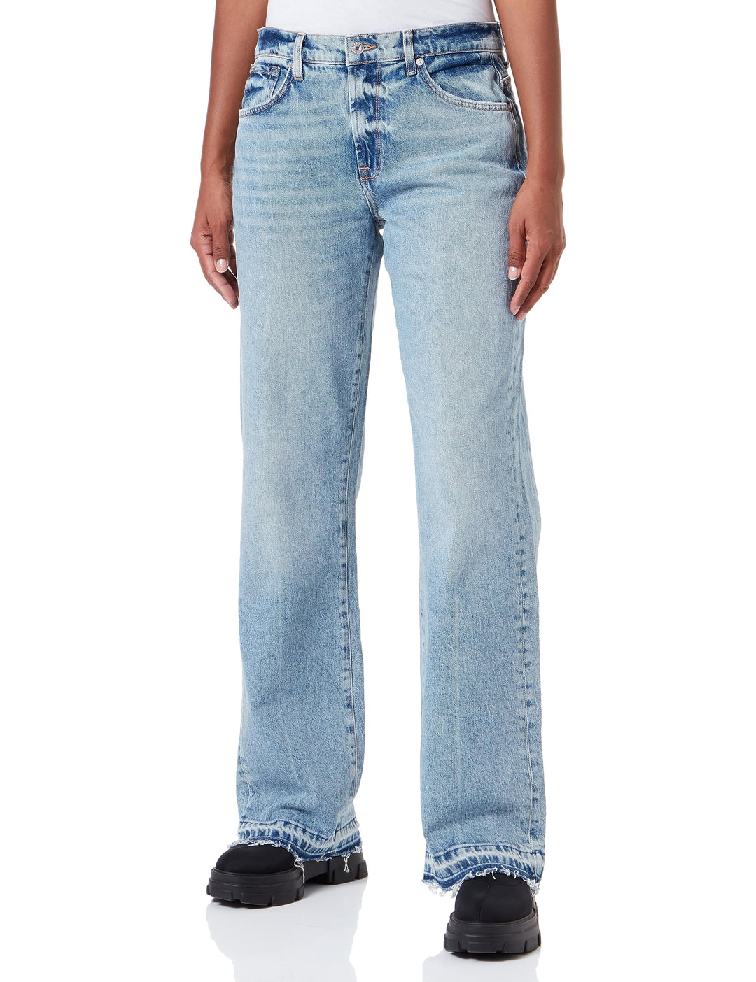 7 For All Mankind Damen Jeans 29 Light Blue, 29 Light Blue