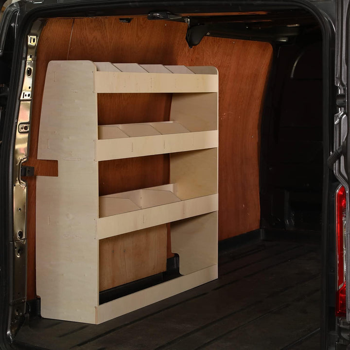 Vanify - Kompatibel mit Ford Transit Custom L2 2012+ Fahrzeugeinrichtung Fahrzeugregale, Fahrerseite
