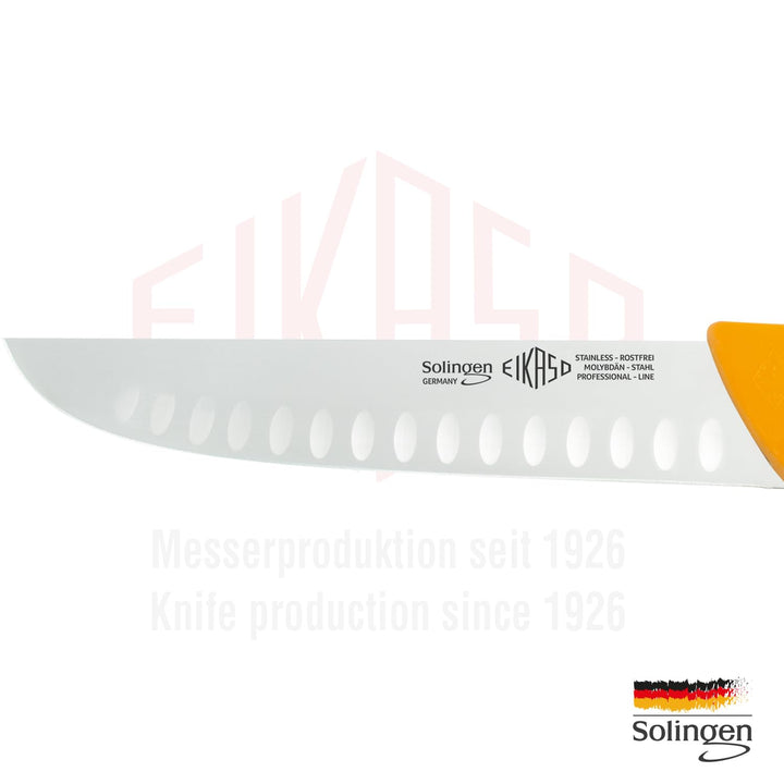 EIKASO Solingen Fleischmesser Allzweckmesser mit Kullen 15cm Klinge hergestellt in Solingen Metzgerm