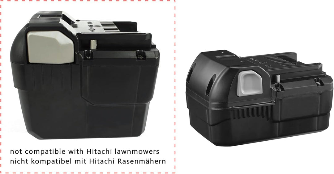 PowerSmart® Li-Ion 36V 4000mAh Kompatibler Ersatz für HITACHI BSL 3626, HITACHI DH 36DAL, DH 36DL We