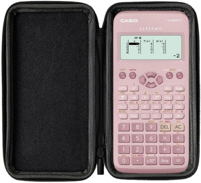 CALCUSO Standardpaket: Casio FX-83GT X technisch-wissenschaftlicher Taschenrechner + WYNGS Schutztas