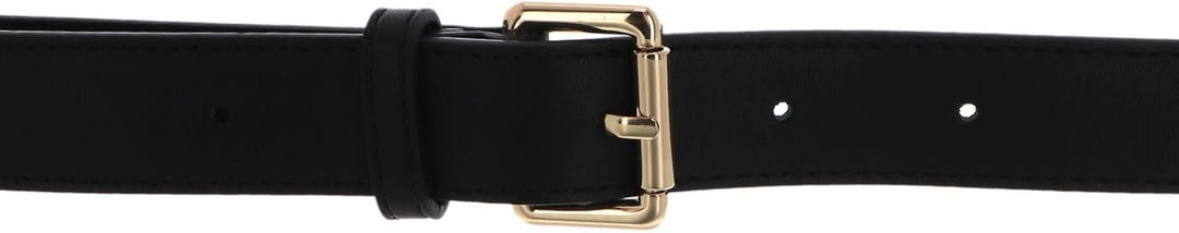 Valentino Damen Emma Winter Gürtel XS Schwarz / Gold, XS Schwarz / Gold