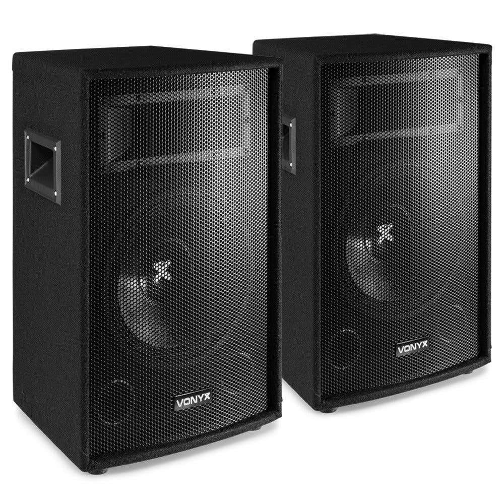 Lautsprecherset - Vonyx 10"-Lautsprecherset mit 2X SL10-Lautsprechern 500 Watt (1000 Watt insgesamt)