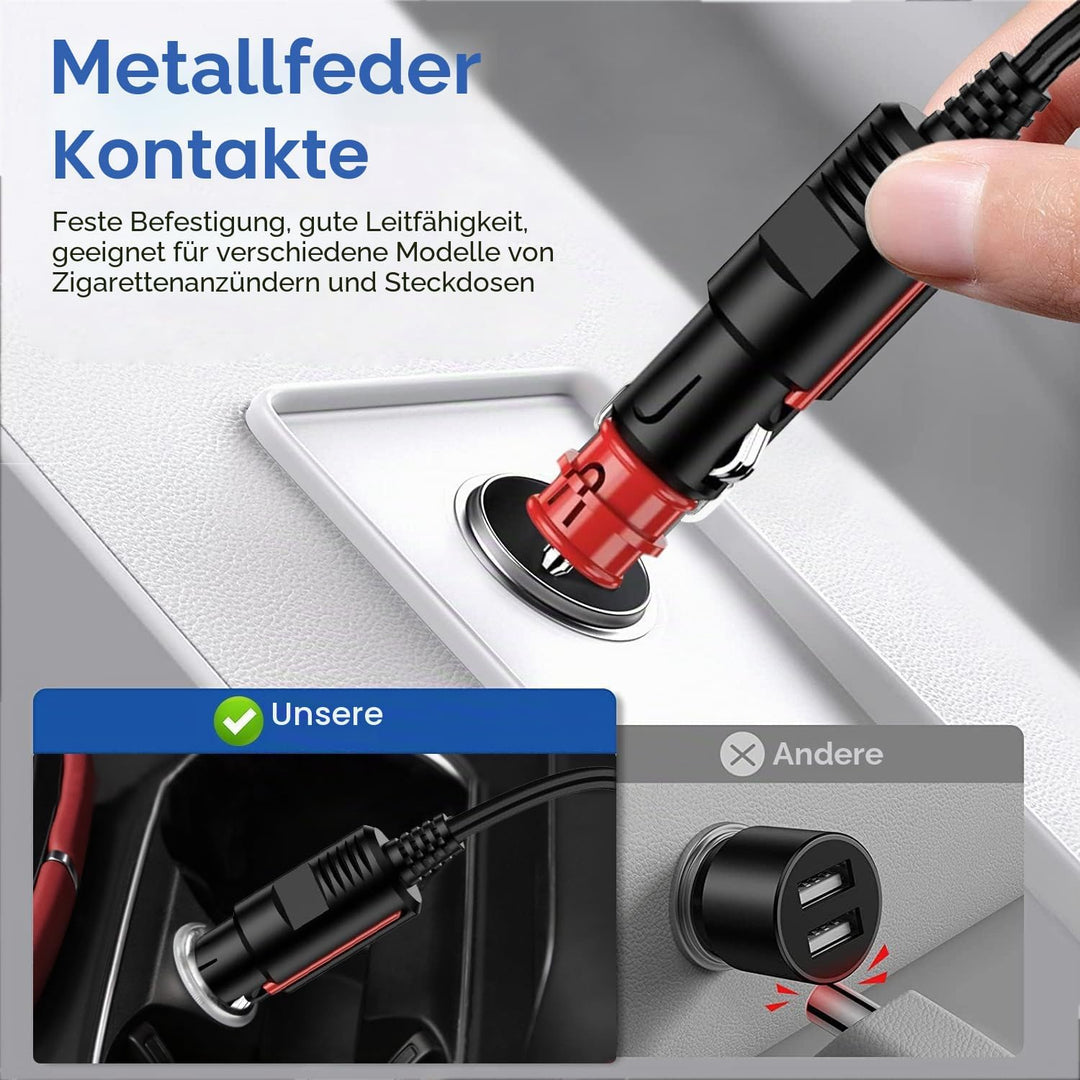 MOTOPOWER MP68992 3.5m tragbar Kühlschränke Verlängerung Power Kabel