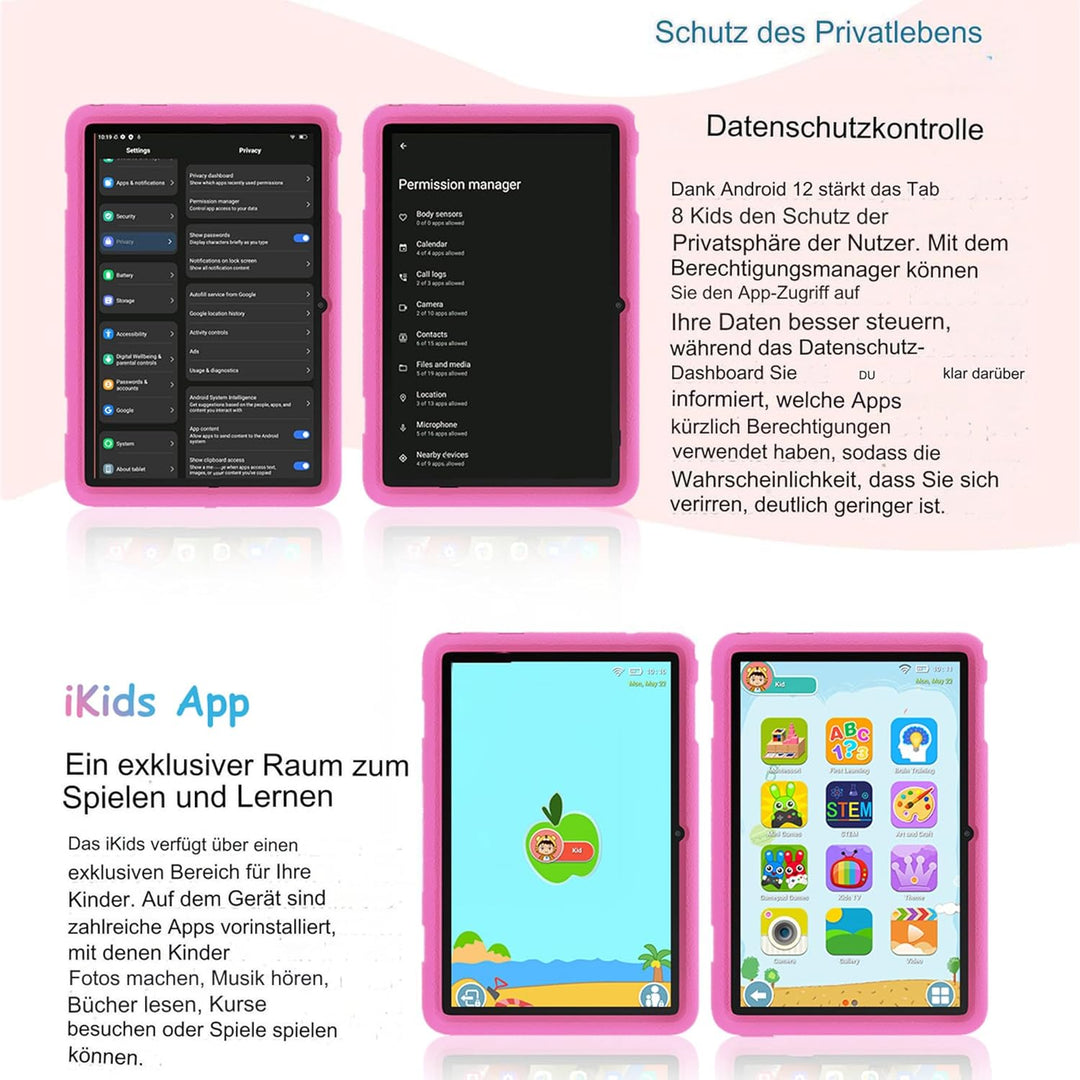 Blackview - Tab 8 Kids WiFi - Touchscreen-Tablet für Kinder - Kindersicherung - Ikids vorinstalliert