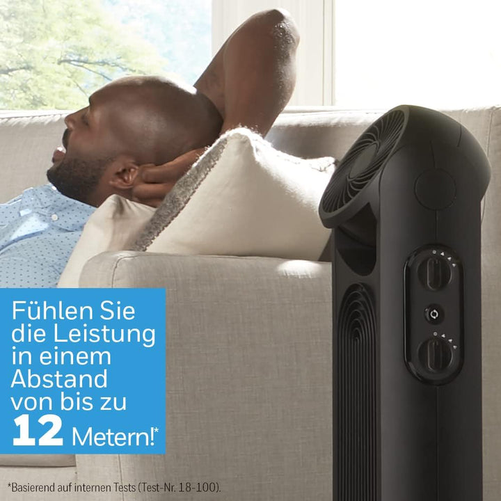 Honeywell TurboForce Power Oszillierender 2-in-1-Turmventilator mit hoher Geschwindigkeit