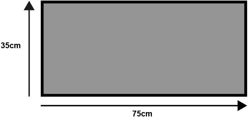 wash+dry Fussmatte, Bring Glück herein 35x75cm, innen und aussen, waschbar 35 x 75 cm (Rechteckig),