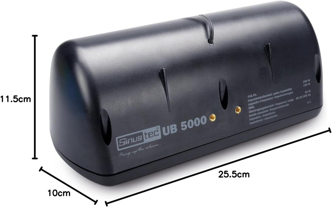 Sinustec UB-5000 Gehäuse 3-Wege Aufbaulautsprecher