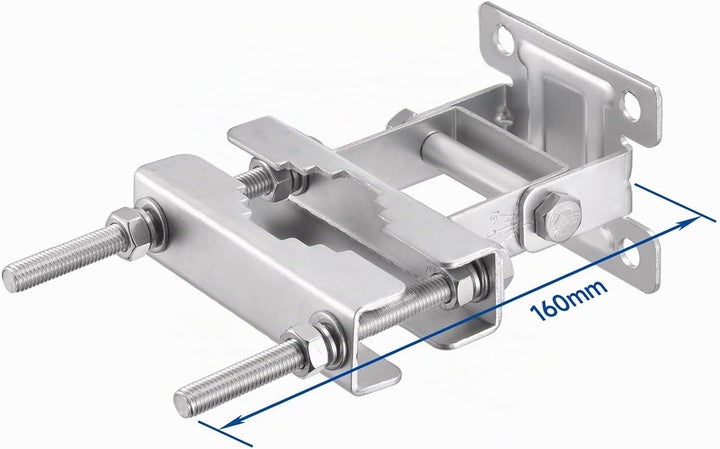 Bingfu Verstellbare Antennen Masthalterung Halterungen zur Wand Mastklemme Anti Rost Hardware Zubehö