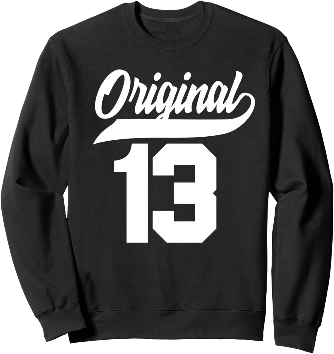 10.Geburtstag Original Junge Mädchen Vintage Jahrgang 2013 Sweatshirt