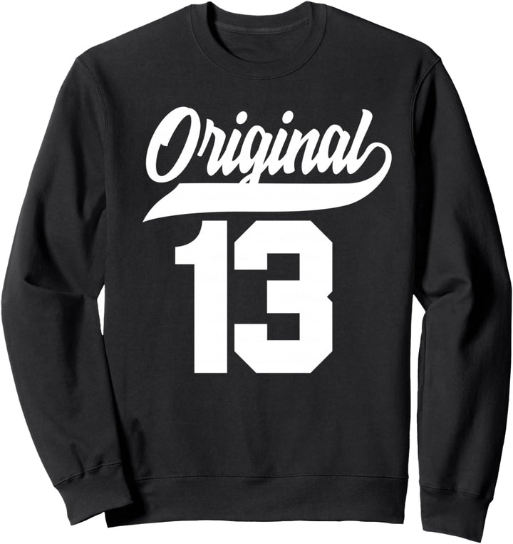 10.Geburtstag Original Junge Mädchen Vintage Jahrgang 2013 Sweatshirt