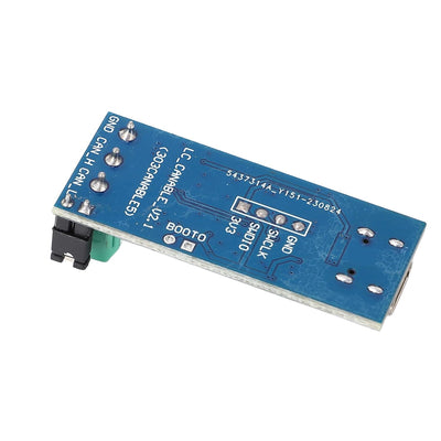 Spacnana USB-zu-CAN-Modul-Konverter-Adapter, USB-CAN-Konverter mit Typ-C-Stromversorgung für CAN2.0A