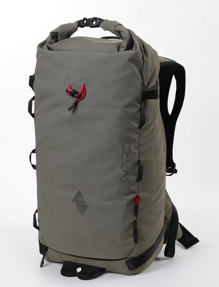 Nitro Unisex Splitpack 30, Splitboard Rucksack, Tourenrucksack Rucksack (1er Pack) 30L Waxed Lizard,