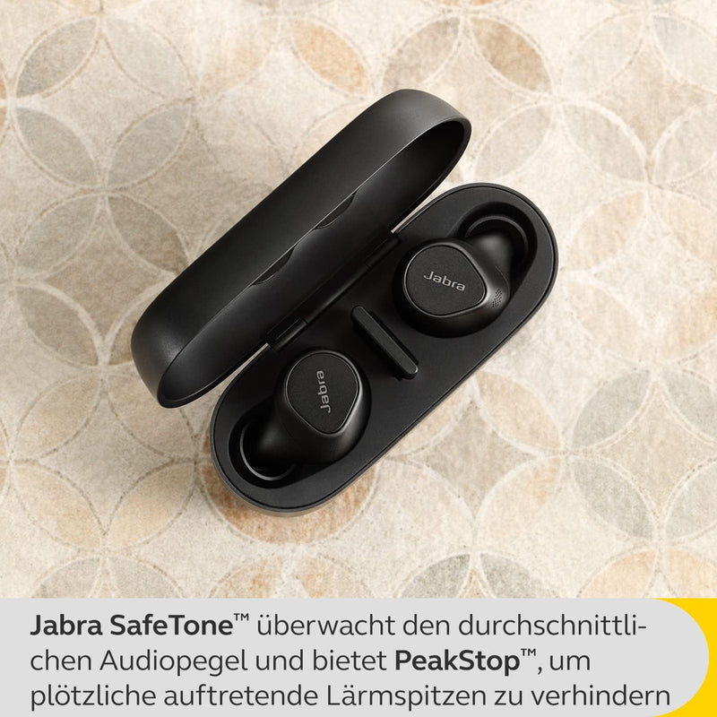 Jabra Evolve2 Buds True Wireless In-Ear-Bluetooth mit aktiver Geräuschunterdrückung (ANC), 4 Mic Mul