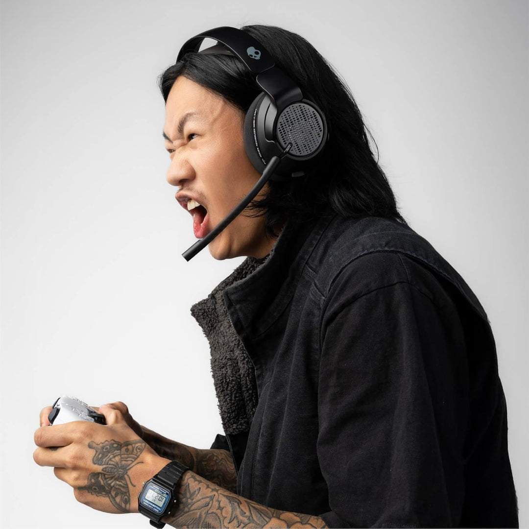 Skullcandy Crusher PLYR 720 Wireless Gaming Headset, Ultimate Immersion and Comfort, THX Spatial Aud