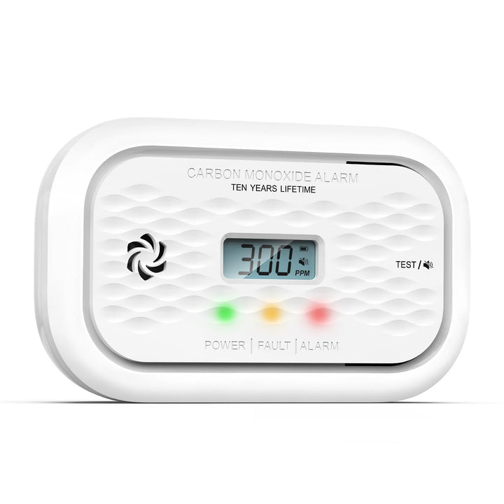 Kohlenmonoxid Melder 10 Jahre Sensor und Batterielebensdauer, CO Melder CO-Warnmelder mit Display un