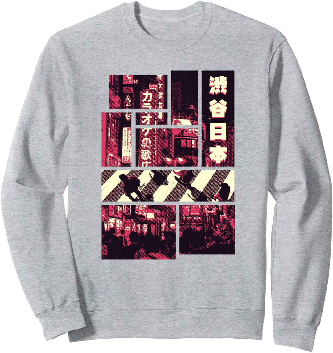 Fotografie Tokyo City Japan Japanisch Sweatshirt