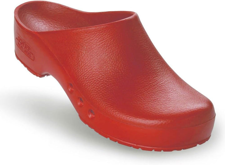 CHIROCLOGS Special OP Schuhe mit erhöhtem Absatz, 35 EU Rot