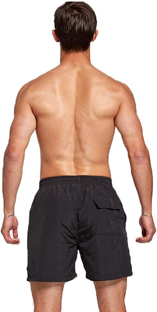 JustSun Badehose Herren Schnelltrocknend Boardshorts mit Mesh-Futter und Verstellbarem Tunnelzug 3XL