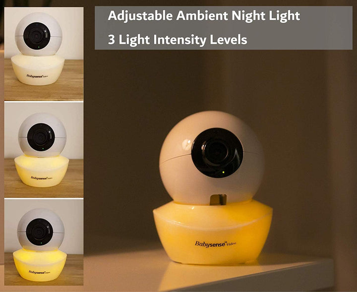 Babysense Zusatzkamera für Babyphone V43 (Diese Kamera ist Nicht für das Modell HDS2 geeignet)