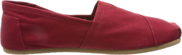 TOMS Herren Alpargata Core Flache Slipper 43.5 EU Rot, 43.5 EU Rot