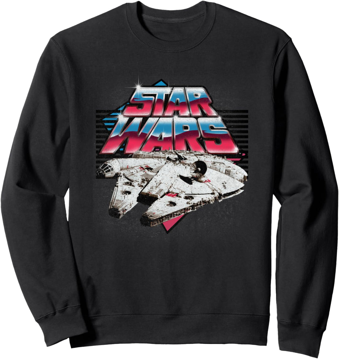 Star Wars Millennium Falcon Chrome Logo Sweatshirt