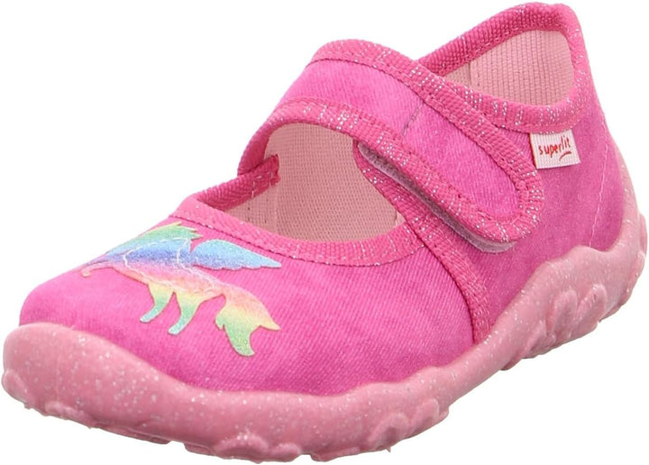 Superfit Damen BonnyFlache Hausschuhe 24 EU Rosa Mehrfarbig 5500, 24 EU Rosa Mehrfarbig 5500