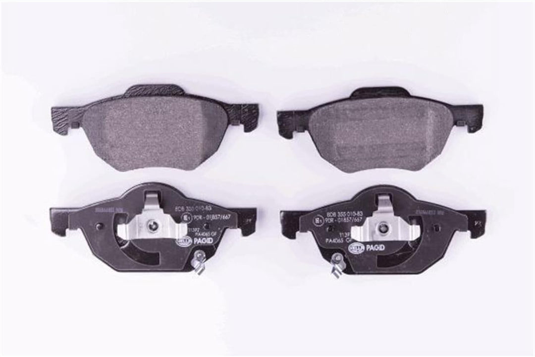HELLA PAGID 8DB 355 010-831 Bremsbelagsatz - T1397 - Dicke/Stärke: 17mm - Bremssystem: Teves - mit a