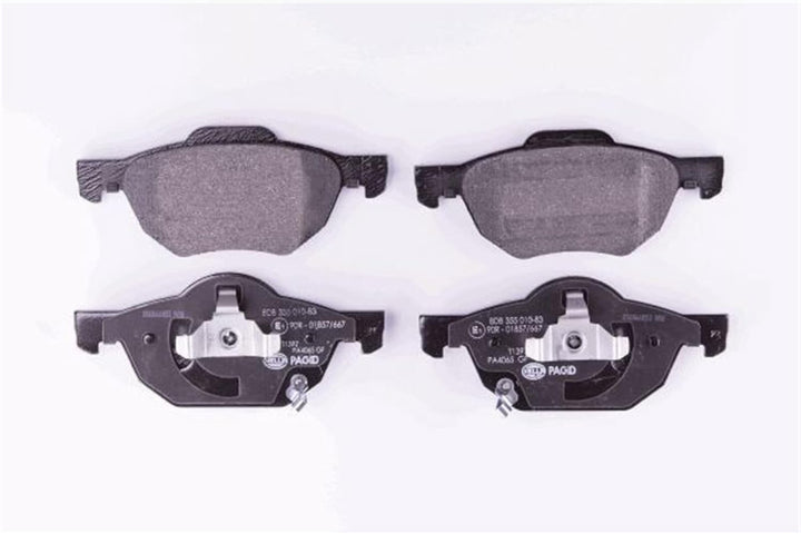 HELLA PAGID 8DB 355 010-831 Bremsbelagsatz - T1397 - Dicke/Stärke: 17mm - Bremssystem: Teves - mit a