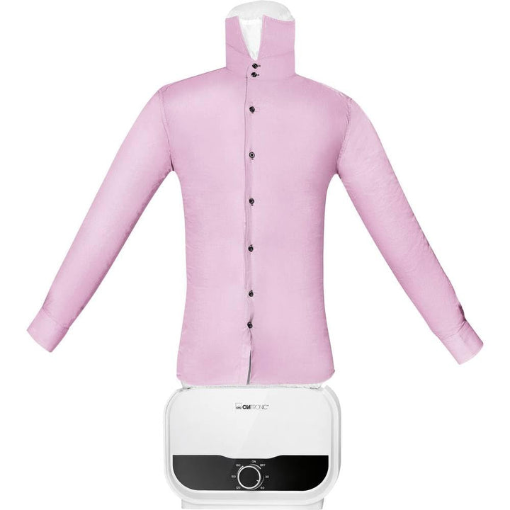 Clatronic HBB 3734 automatischer Hemdenbügler für knitterfreie Hemden, Blusen, Shirts und Hosen, Hos