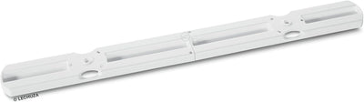 LECHUZA Balkonkastenhalter - Ergänzung weiss 19034 30x6x5 cm Weis, 30x6x5 cm Weis