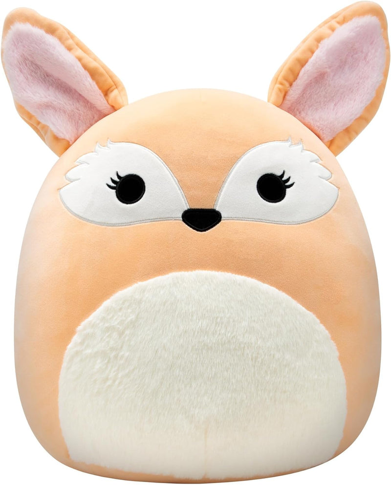 Squishmallows SQCR02416 - Pace der Wüstenfuchs 40 cm, offizielles Kelly Toys Plüsch, superweiches Ku