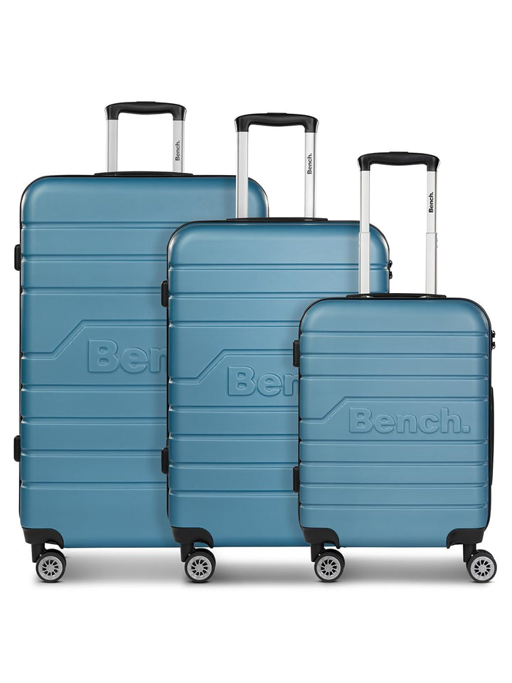 Bench Hartgepäck Koffer-Set 3-teilig | Reise-Trolleys aus hochwertigem, robustem ABS Material | für