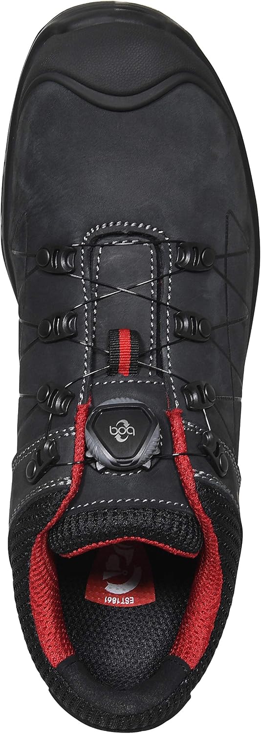 JORI Sicherheitsschuhe jo_MAX BOA Low S3, Damen und Herren, Leder/Textil, Kunststoffkappe (Leichter