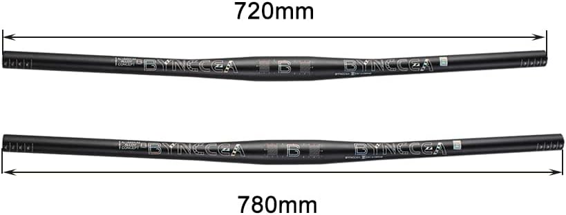 Bynccea MTB Lenker 31,8mm Fahrradlenker 720mm 780mm Mountainbike Riser Bars Aluminiumlegierung