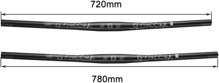 Bynccea MTB Lenker 31,8mm Fahrradlenker 720mm 780mm Mountainbike Riser Bars Aluminiumlegierung