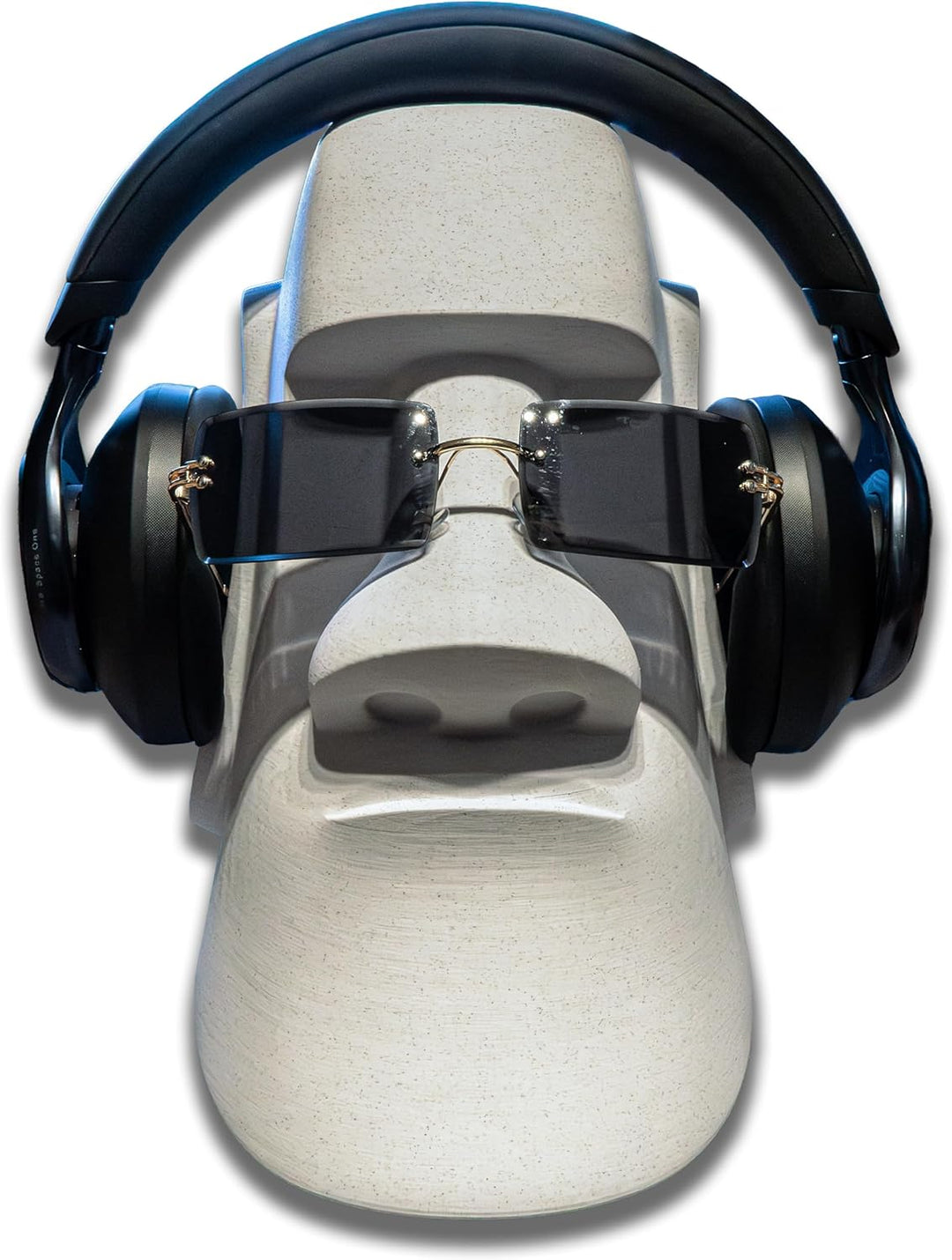 Moai Kopfhörerhalter – Kopfhörer Ständer & Headset Halter für Gaming, Schreibtisch & Büro, stylische