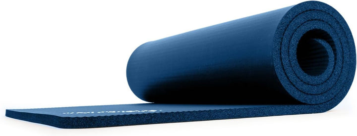 Oliver Premium Gymnastikmatten 10er Set 180x60x1 cm Blau mit Ösen