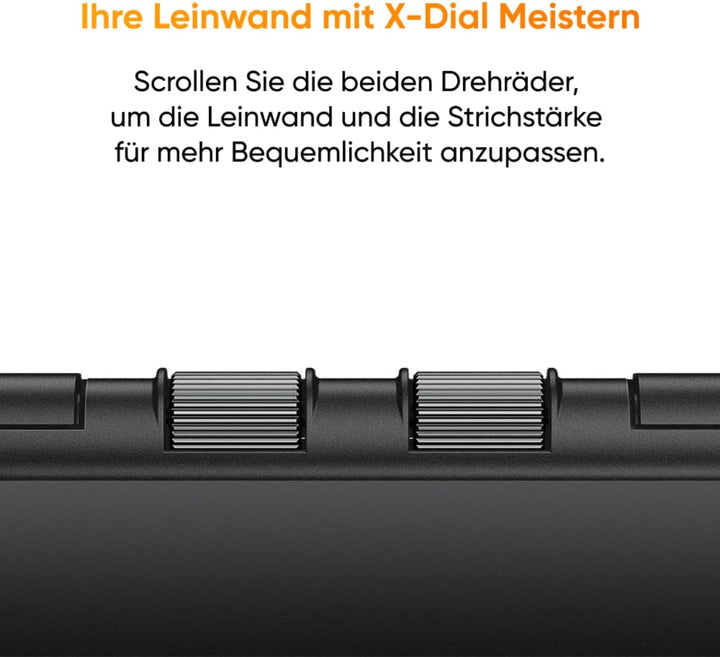 XPPen Artist 12 3rd Grafikdisplay mit 8 Schnelltasten 99% sRGB, 8 bit Farbtiefe, X4 Stift 16384 Druc