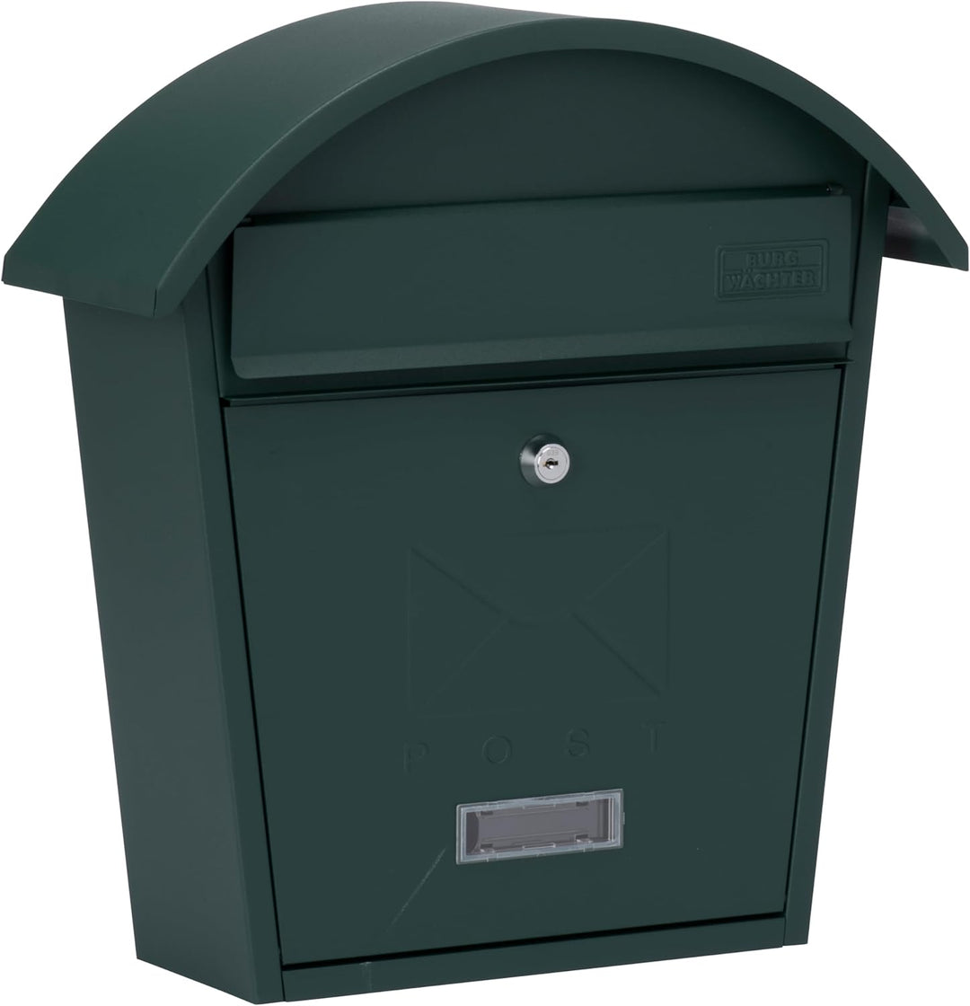 Sterling MB06 Klassischer Briefkasten, Grün, Grün