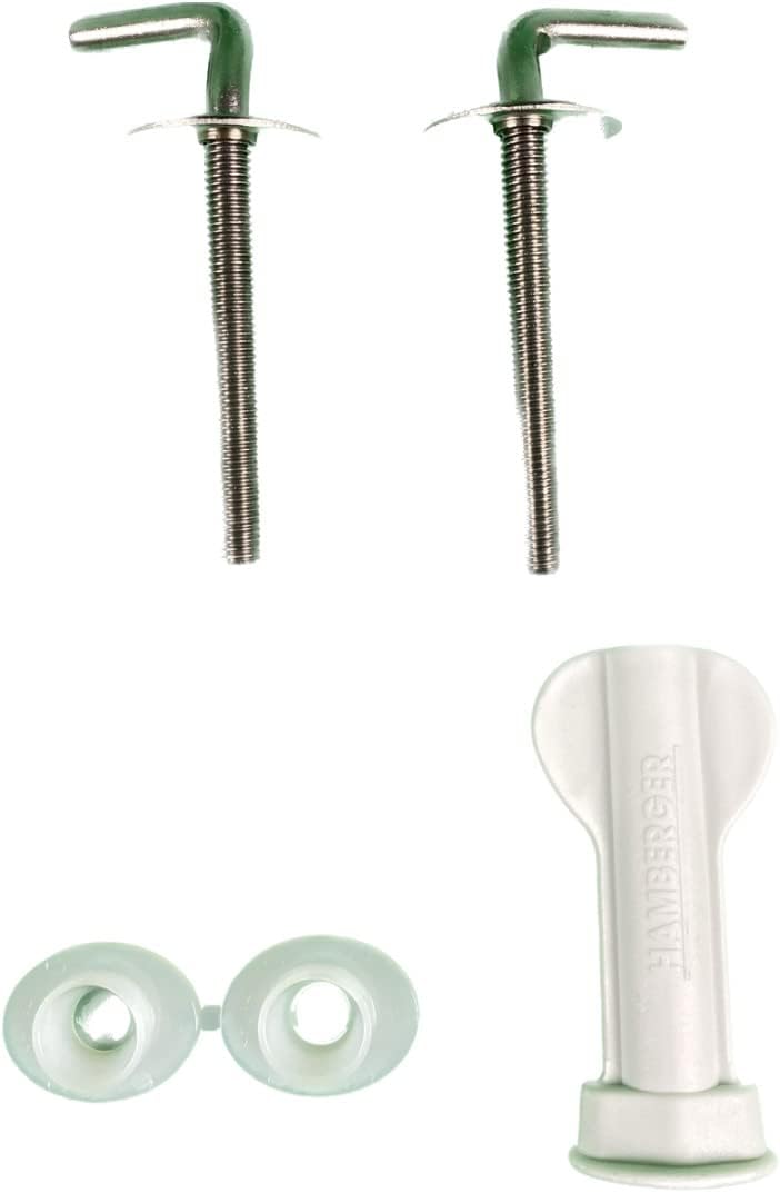 Jacob Delafon Mideo WC-Sitz Polypropylen mit Deckel Scharnier aus Metall Weiss