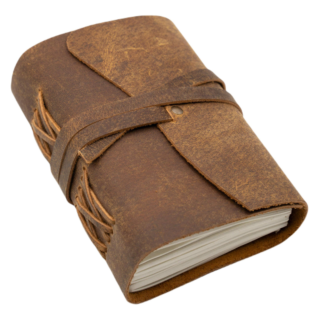Kleines Vintage-Notizbuch Mit Ledereinband – Ein Tolles Geschenk Für Schriftsteller, Dichter Und Rei