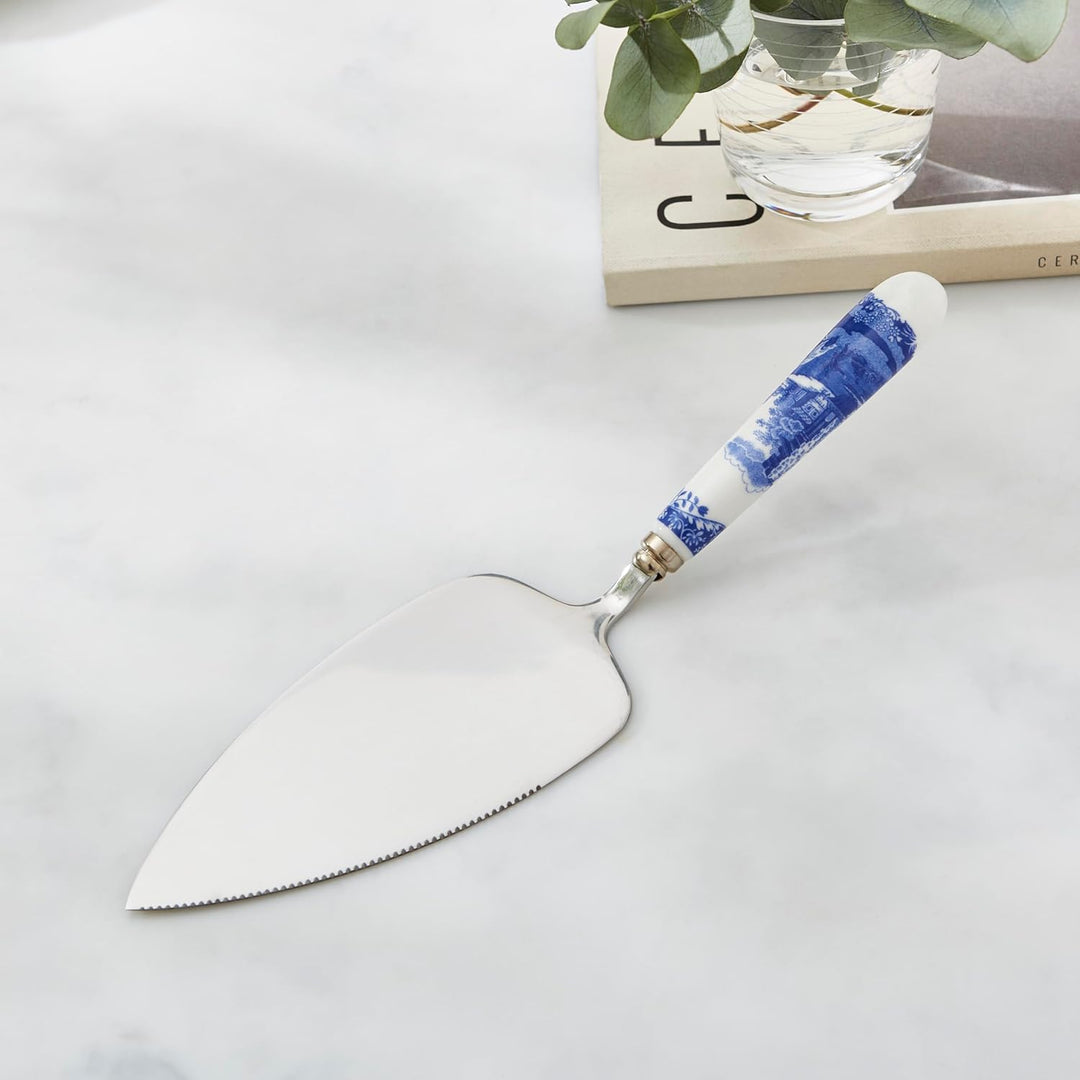 Spode Bleu tranche de gâteau italien