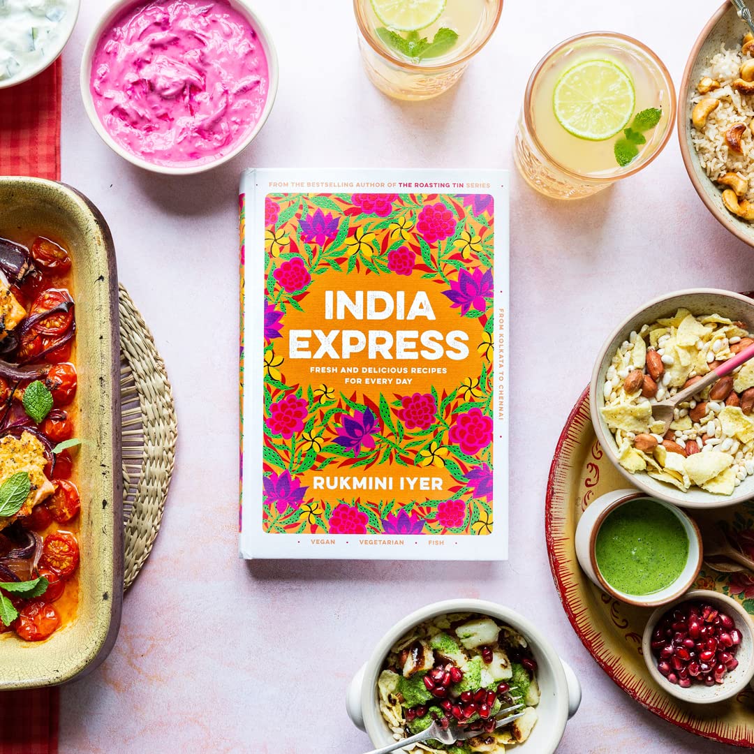 India Express: easy & delicious one-tin and one-pan vegan, vegetarian & pescatarian recipes – by the