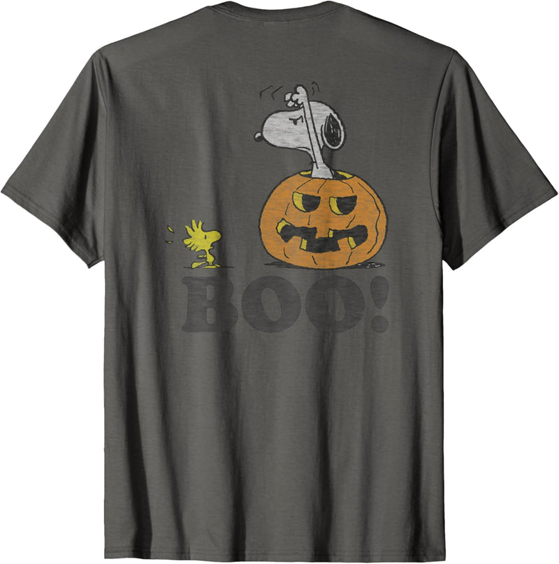 Peanuts Halloween Snoopy Woodstock T-Shirt