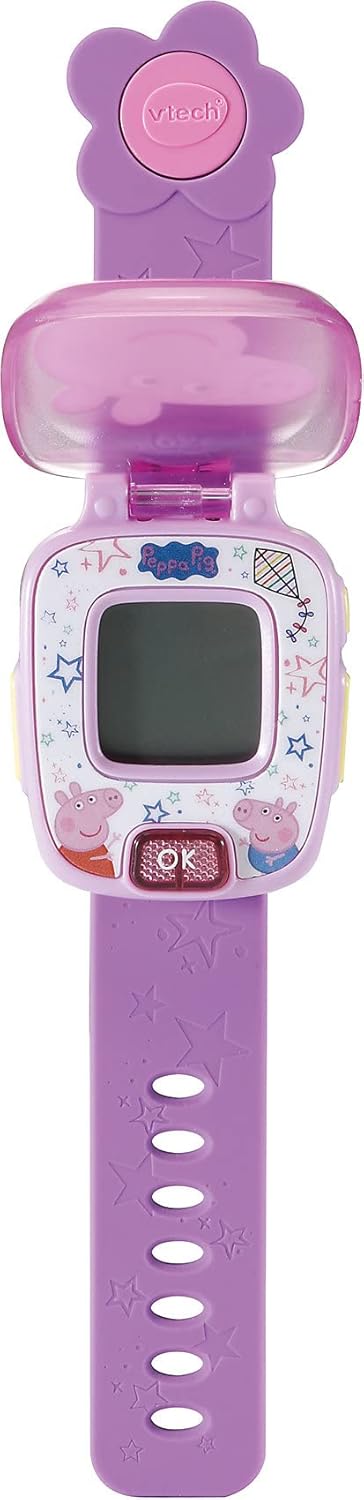 VTech 80-526004 Peppas Lernuhr Pink Lernuhr, M
