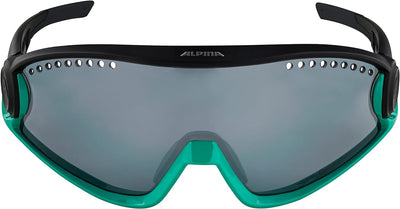 ALPINA 5W1NG - Verspiegelte und Bruchsichere Sport- & Fahrradbrille Mit 100% UV-Schutz Für Erwachsen