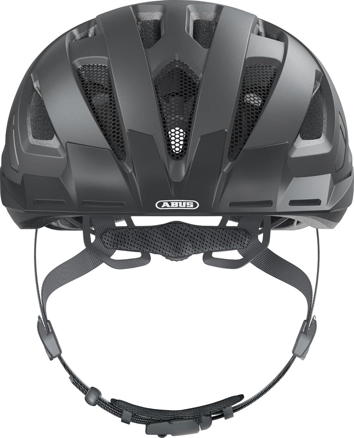 ABUS Stadthelm Urban-I 3.0 MIPS - Fahrradhelm mit Aufprallschutz, Rücklicht, Schirm und Magnetversch