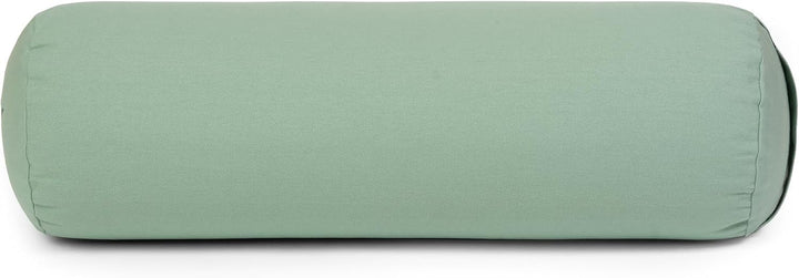 Yoga Studio Bio-Buchweizen-Lotus-Kissen, 23 x 61 cm, Baumwolle, Meditationskissen mit YKK-Reissversc