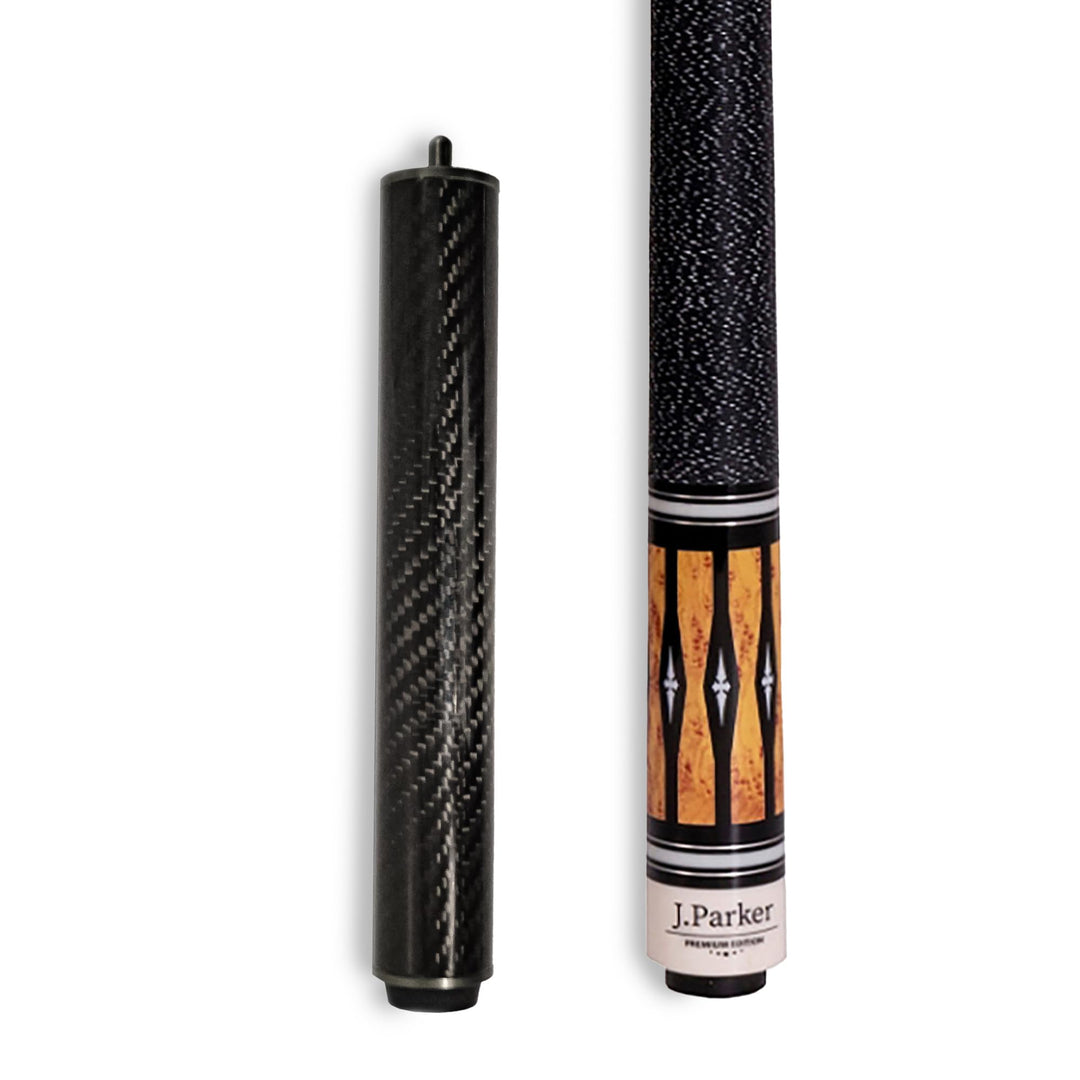 Parker Billardqueue Premium Edition PE-Serie, Profi-Cue, Quick-Joint 12,75 Mehrschicht Leder-Tip, Le